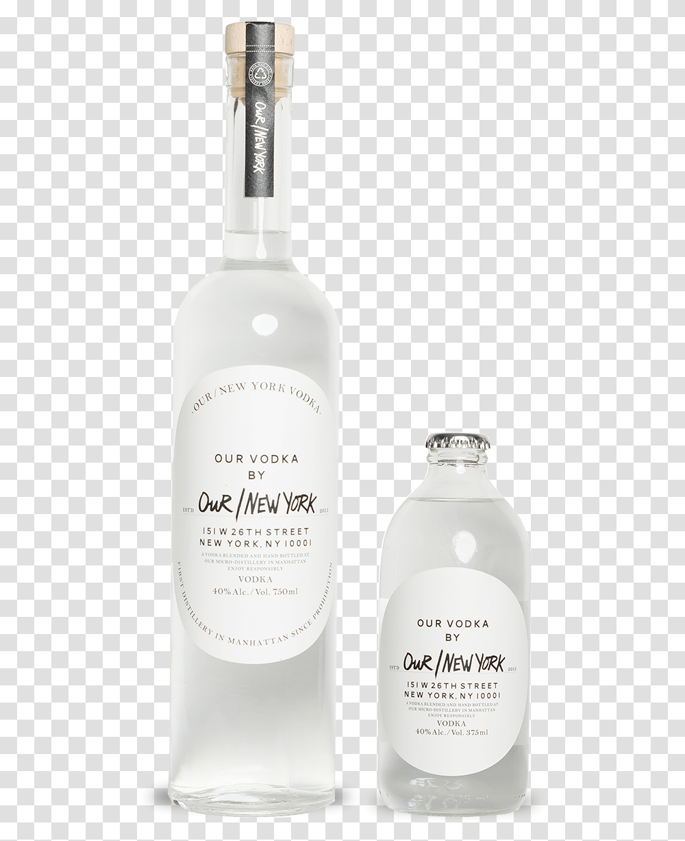 Both Bottles Our New York Vodka, Liquor, Alcohol, Beverage, Drink Transparent Png