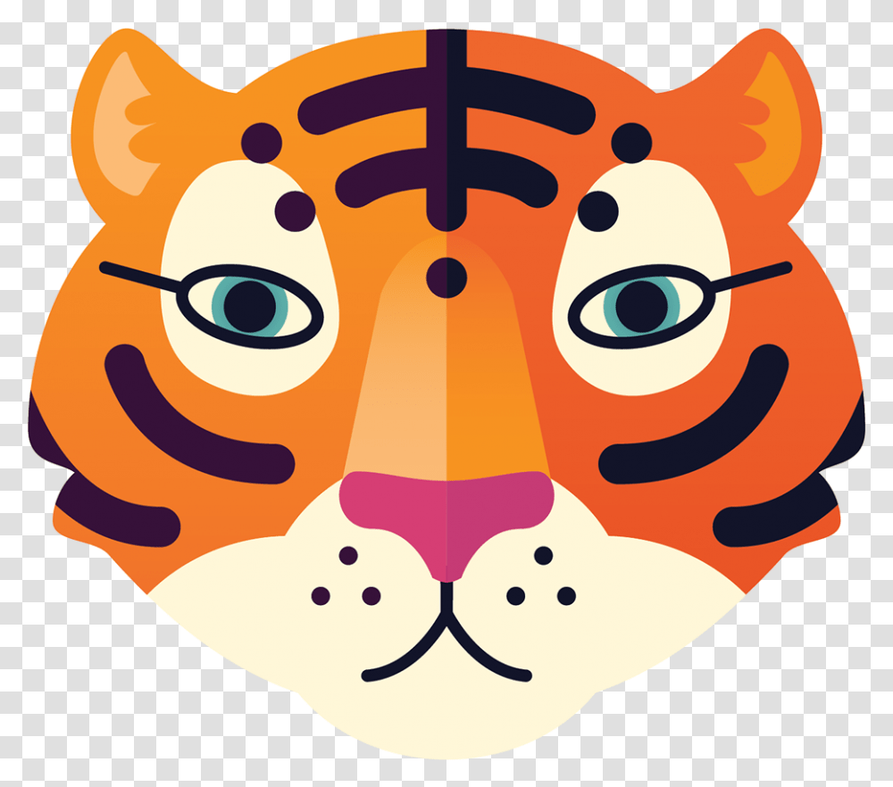 Both Me And My Cat Are Tigers On The Inside, Halloween, Mask Transparent Png