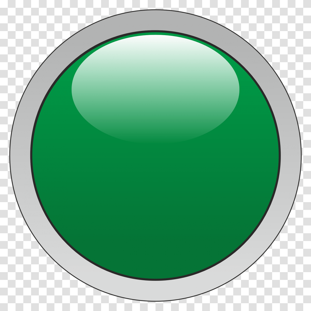 Botones Para Web, Sphere, Green Transparent Png