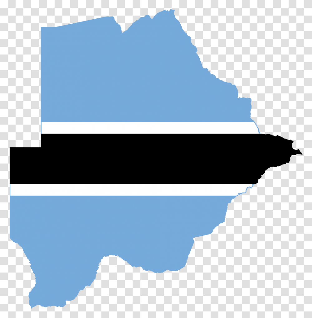 Botswana Map And Flag, Nature, Outdoors, Ice, Snow Transparent Png