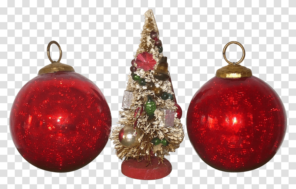 Bottle Brush Tree Decoration Christmas Ornament, Plant, Christmas Tree Transparent Png