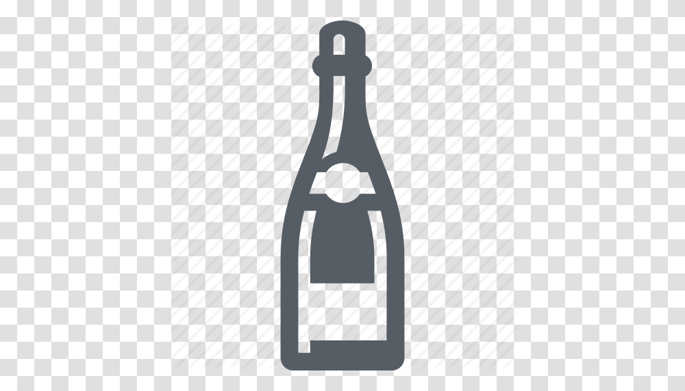 Bottle Bubbles Celebration Champagne Drink Prosecco Icon, Pop Bottle, Beverage, Soda Transparent Png