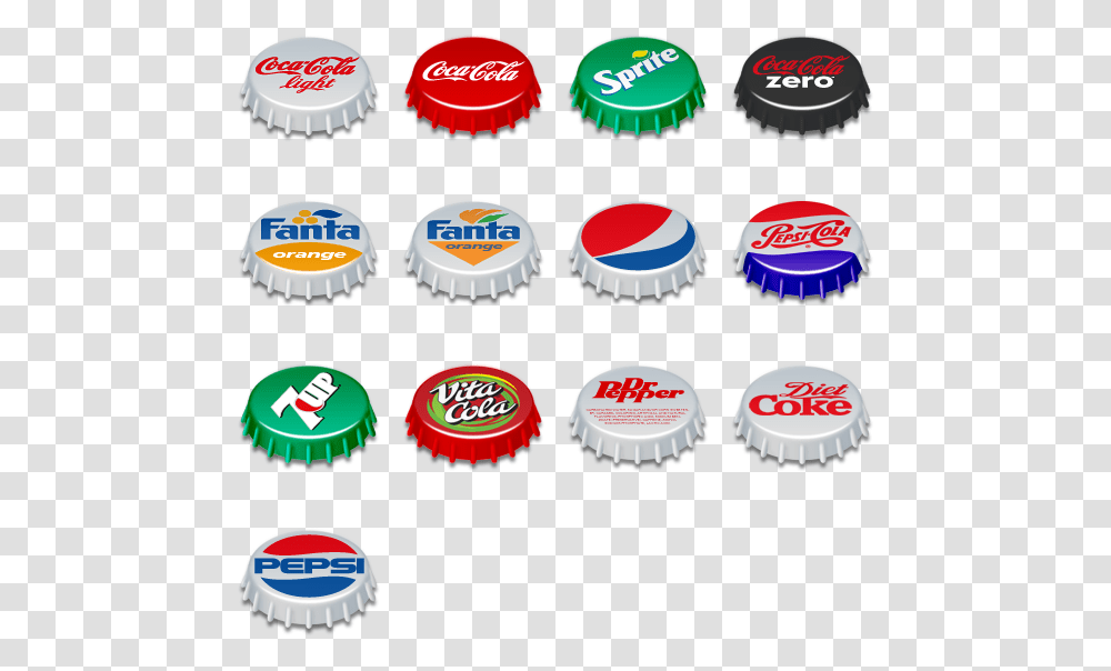 Bottle Cap Pop Art, Label, Soda, Beverage Transparent Png