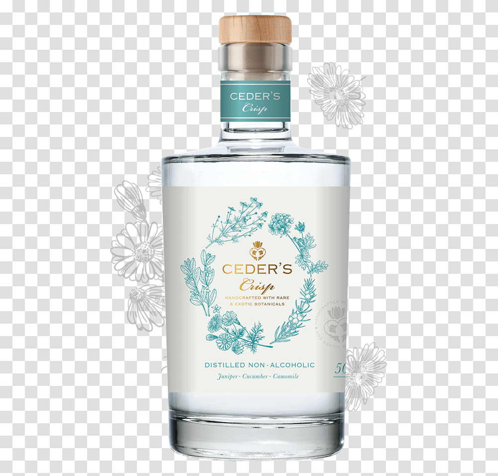 Bottle Ceders Gin, Liquor, Alcohol, Beverage, Drink Transparent Png