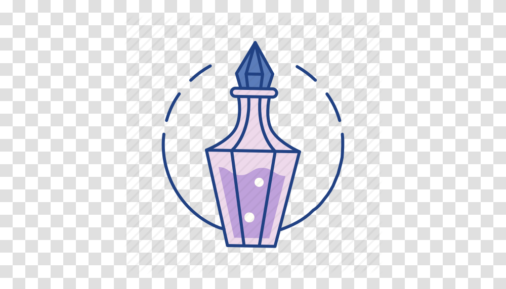Bottle Chemistry Elixir Fantasy Game Magic Potion Icon, Lamp, Jar, Candle Transparent Png