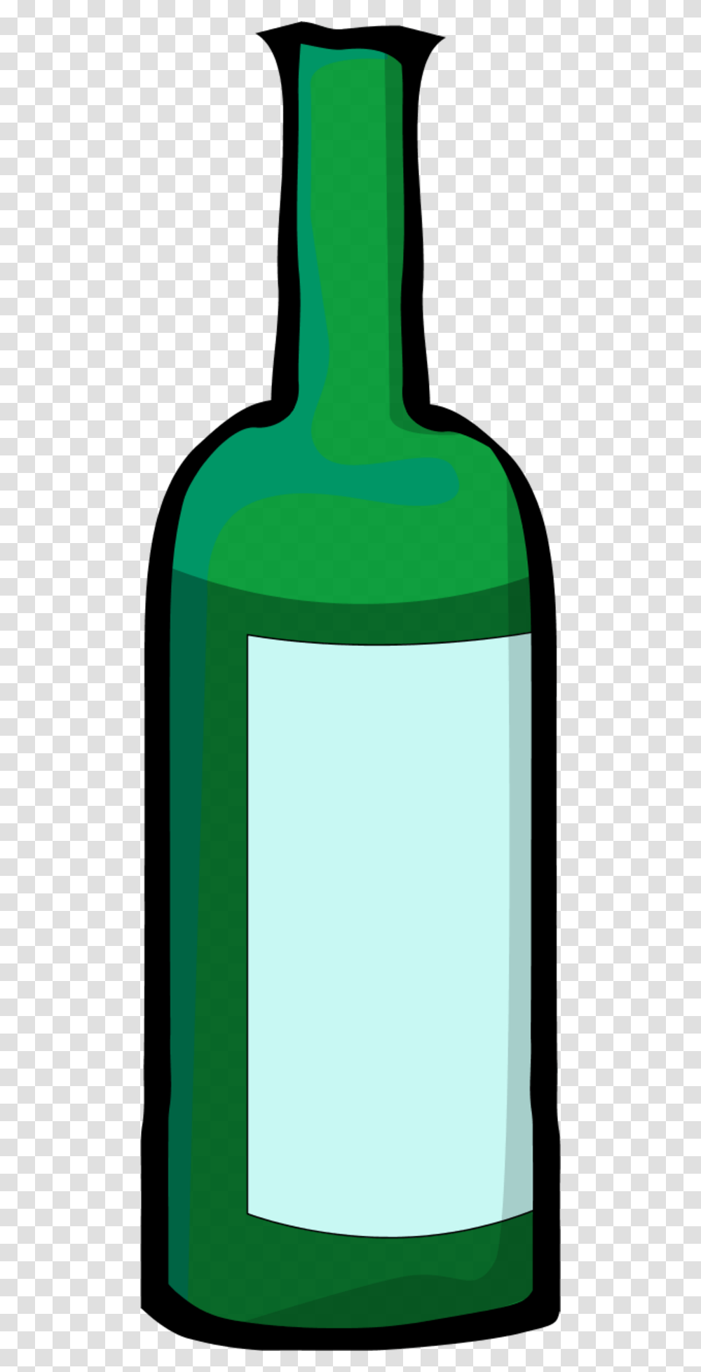 Bottle Clipart Green Bottle, Beverage, Drink, Liquor, Alcohol Transparent Png