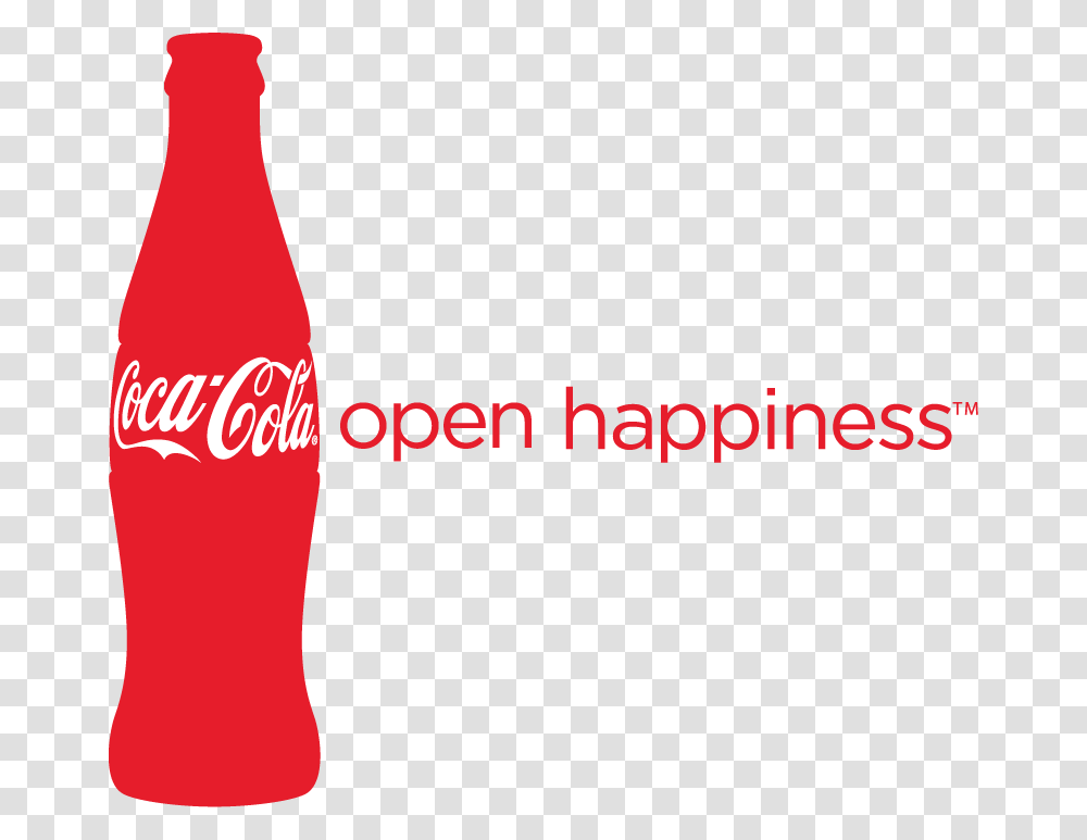 Bottle Coca Cola Vector Coca Cola Open Happiness Logo, Coke, Beverage, Drink, Soda Transparent Png