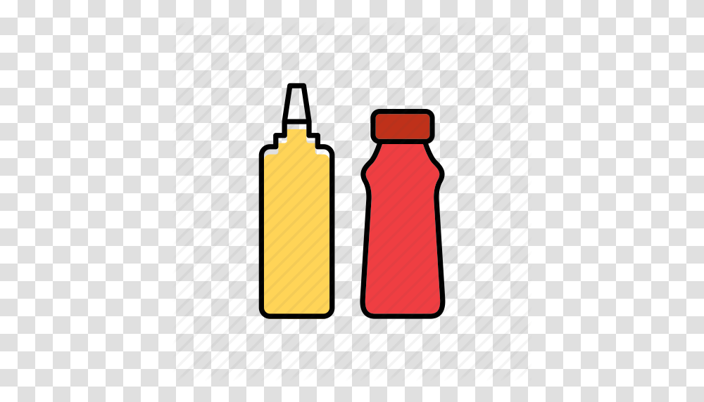 Bottle Container Food Ketchup Mustard Packaging Packing Icon, Tie, Accessories, Accessory, Cylinder Transparent Png