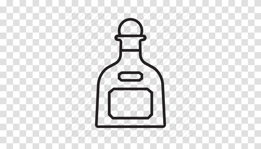Bottle Liquor Patron Spirits Tequila Icon, Ink Bottle, Silhouette, Wine Bottle, Alcohol Transparent Png