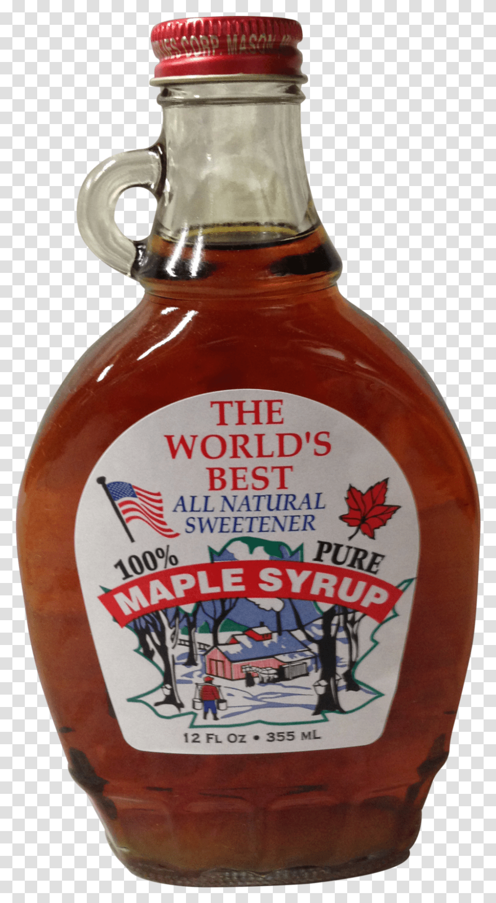 Bottle Maple Syrup, Person, Human, Food, Seasoning Transparent Png