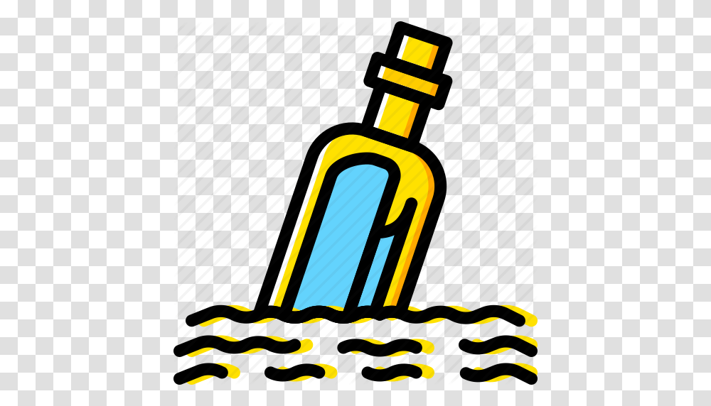 Bottle Message Ocean Sea Water Icon, Light, Lighting Transparent Png