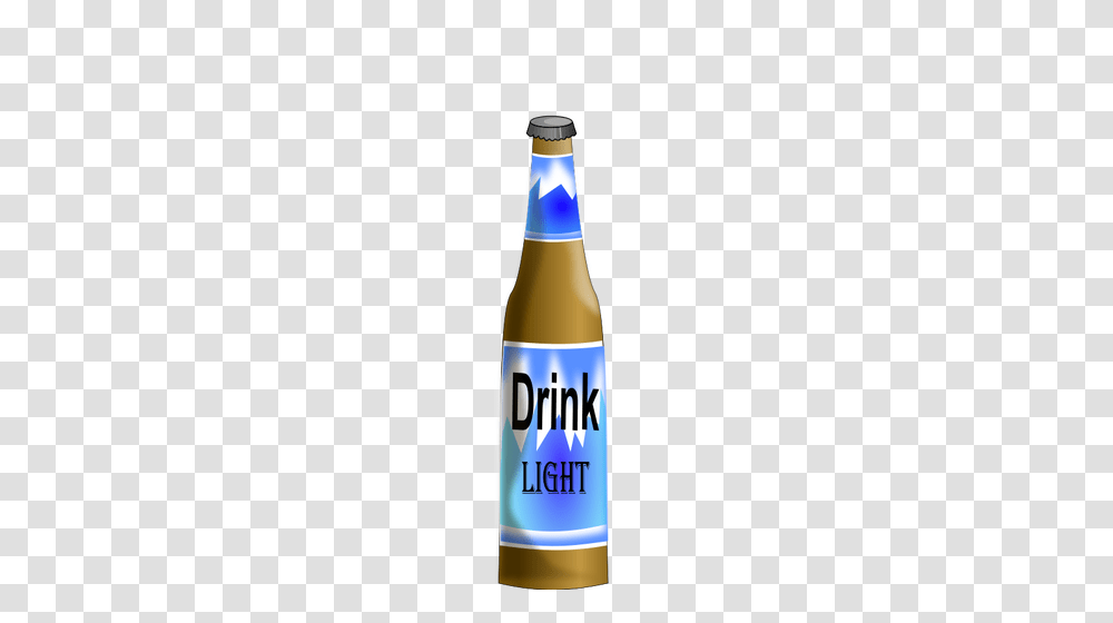 Bottle Of Beer Vector Clip Art, Beverage, Drink, Alcohol, Lager Transparent Png