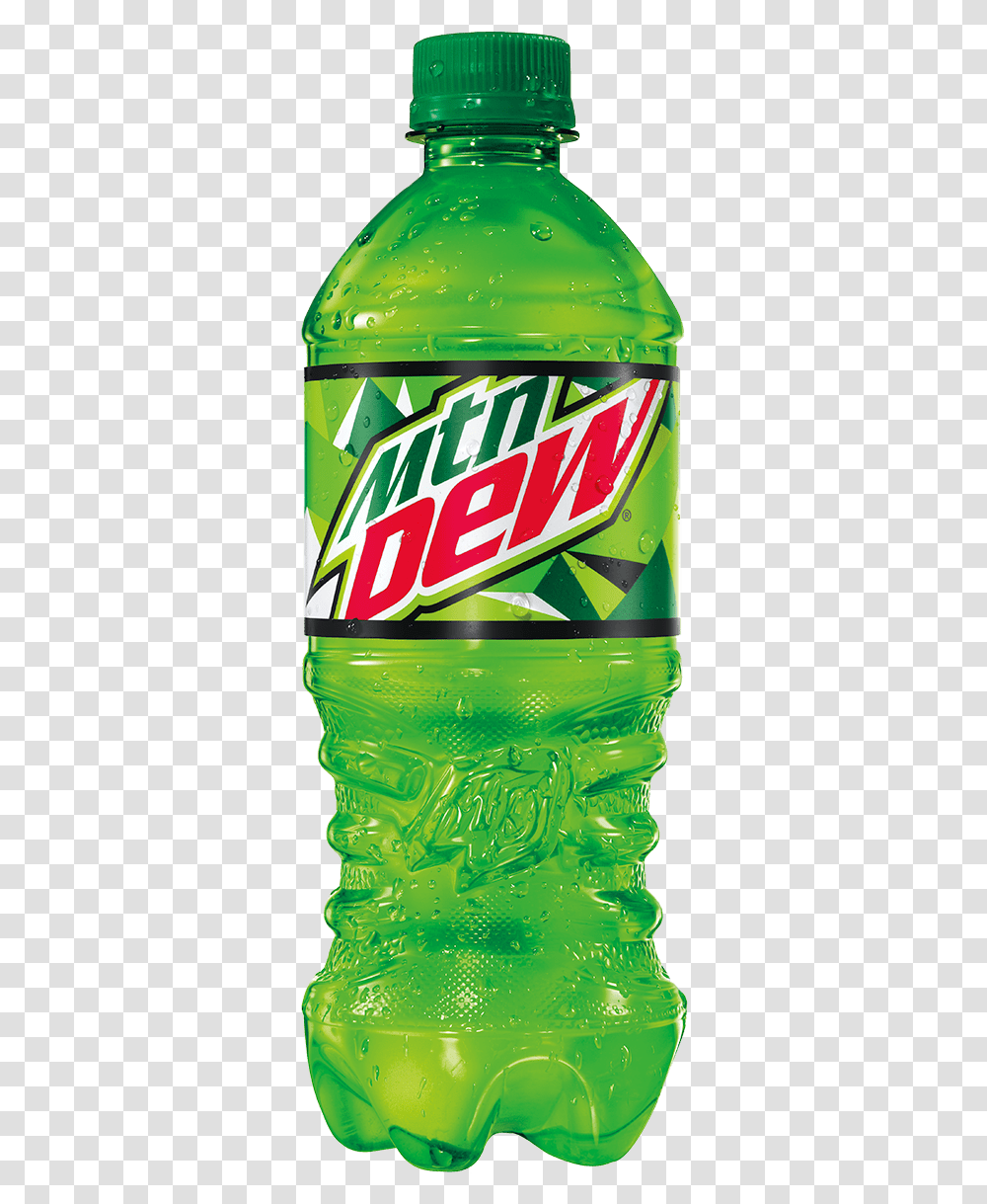 Bottle Of Mtn Dew, Beverage, Drink, Soda, Beer Transparent Png