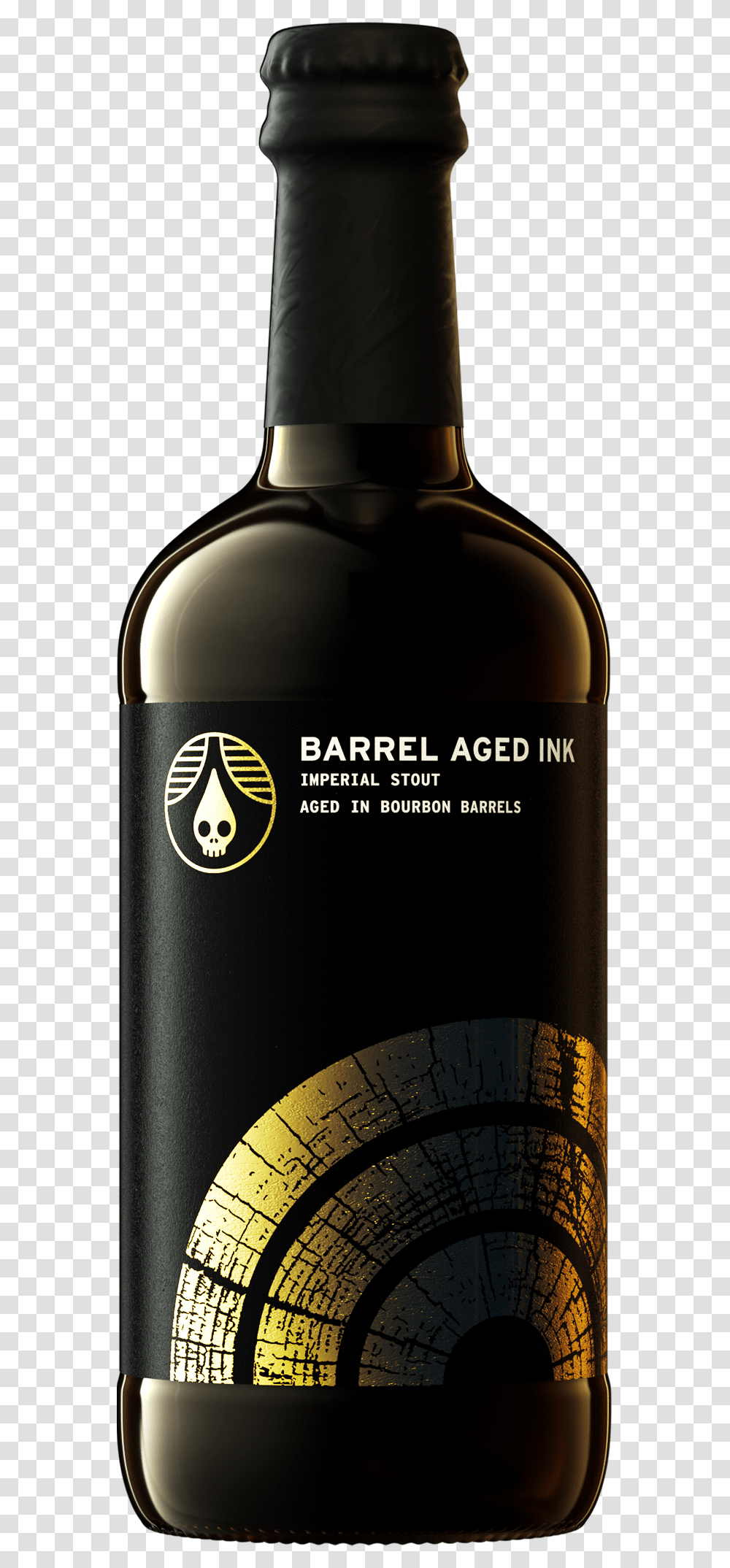 Bottle Of Rhinegeist Barrel Aged Ink Rhinegeist Mushhushshu, Alcohol, Beverage, Wine, Label Transparent Png