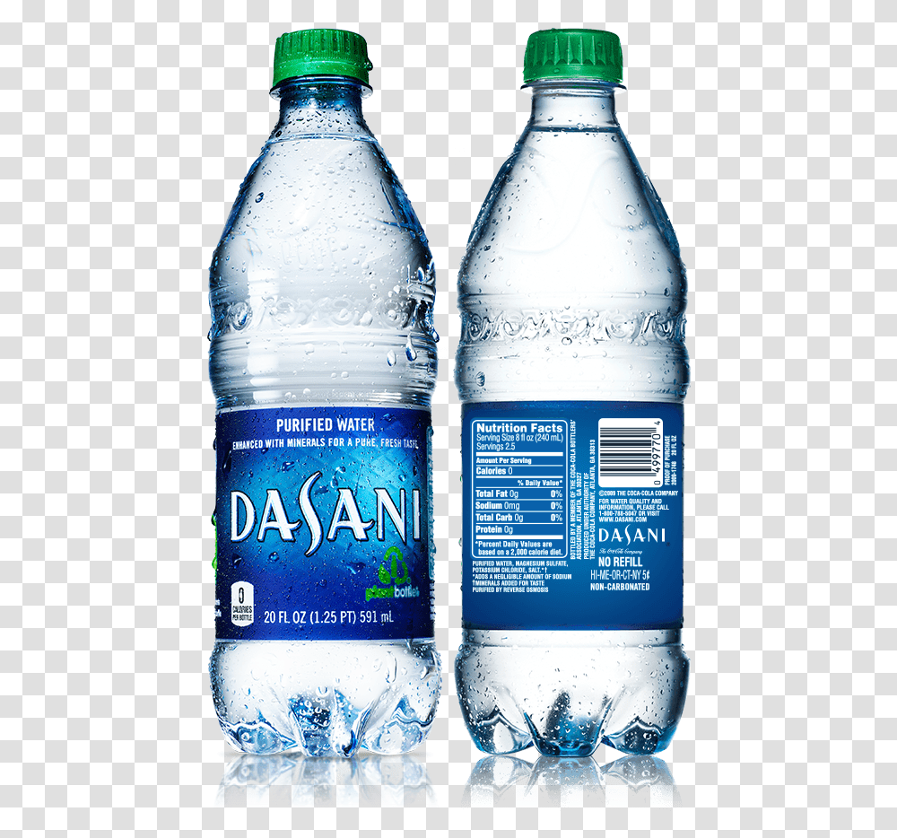 Bottle Of Water Dasani, Mineral Water, Beverage, Water Bottle, Drink Transparent Png