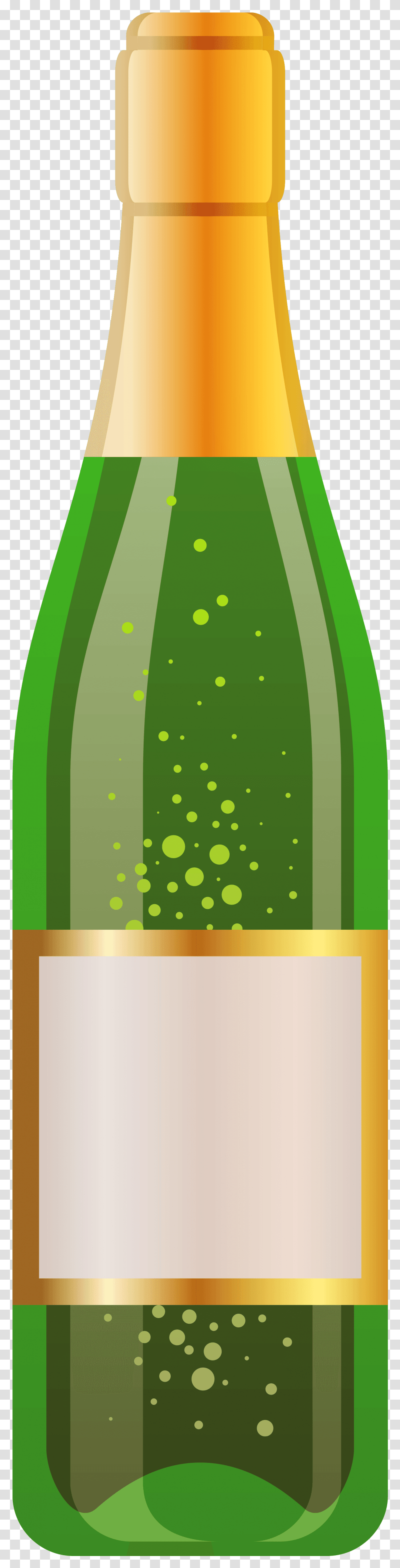 Bottle Of White Wine Vector Clipart, Beverage, Green, Alcohol, Pop Bottle Transparent Png