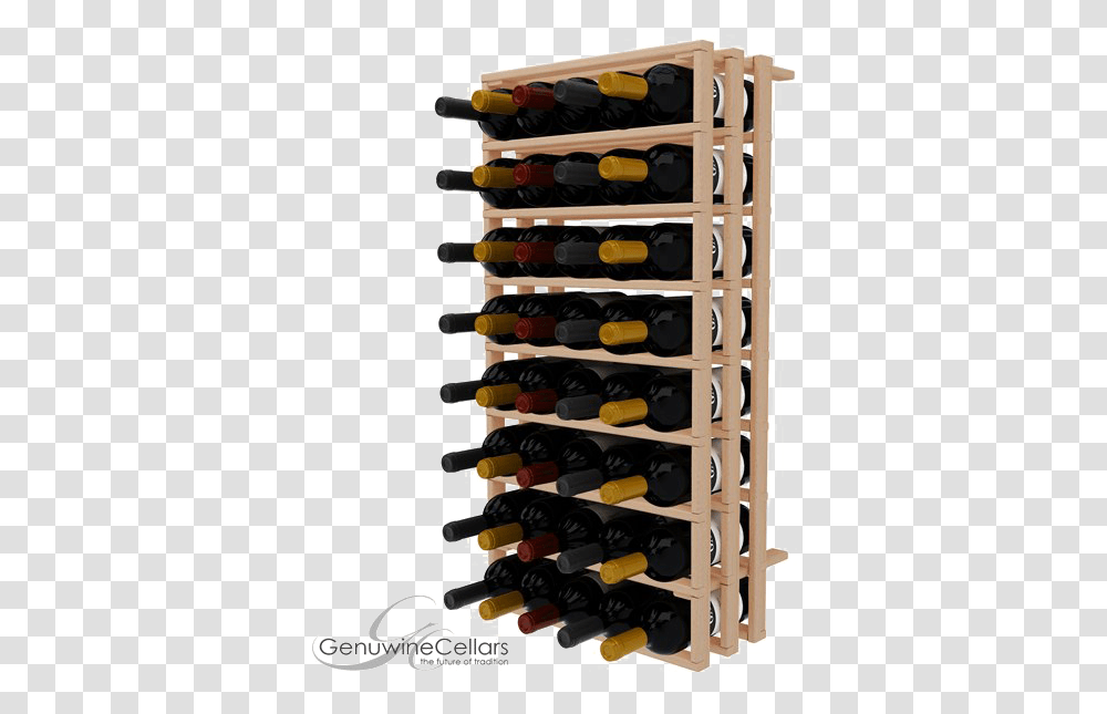 Bottle On Wine Rack, Alcohol, Beverage, Drink, Wine Bottle Transparent Png