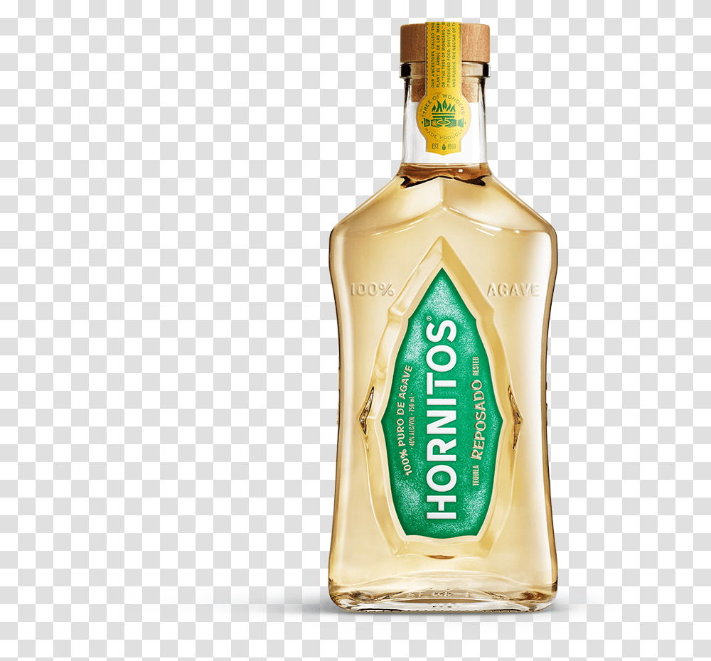 Bottle Reposado Standing Hornitos Tequila, Liquor, Alcohol, Beverage, Drink Transparent Png