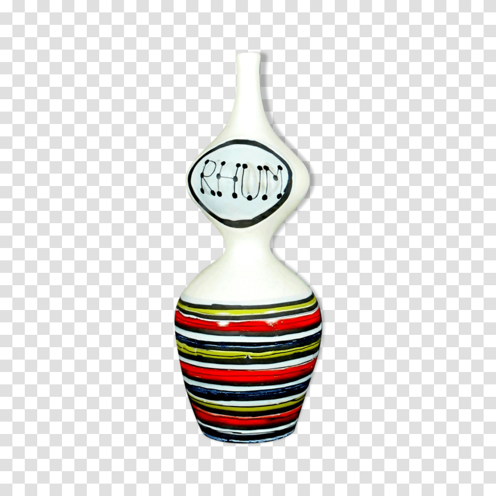 Bottle Rum Roger Capron Vallauris, Lamp, Jar, Vase, Pottery Transparent Png