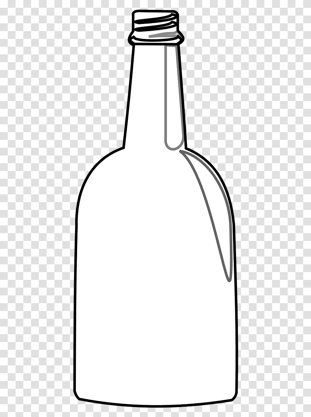 Bottle Water Glass Free Photo Champagne Bottle Outline, Lamp, Jug, Jar, Beverage Transparent Png