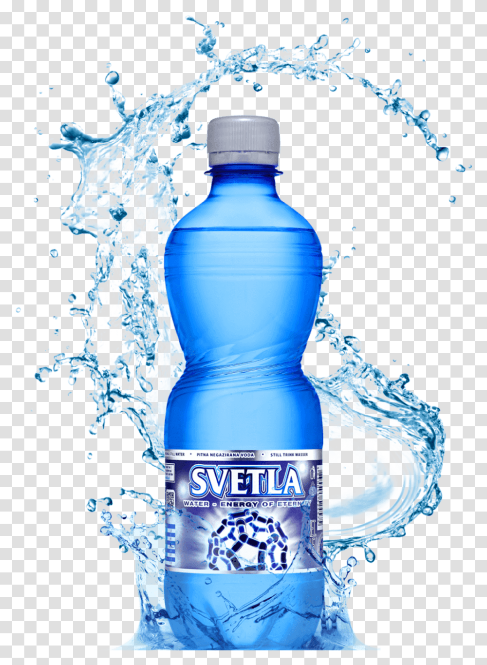 Bottle Water Picture Background Water Splash, Mineral Water, Beverage, Water Bottle, Drink Transparent Png