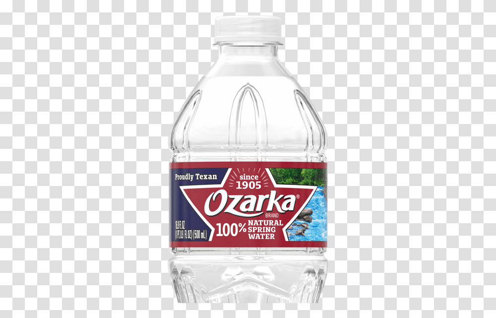 Bottled Water Ozarka Brand 100 Natural Spring Ozark Water Bottle, Beverage, Drink, Mineral Water, Liquor Transparent Png
