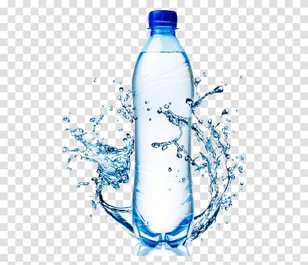Bottled Water Water Splash, Mineral Water, Beverage, Water Bottle, Drink Transparent Png