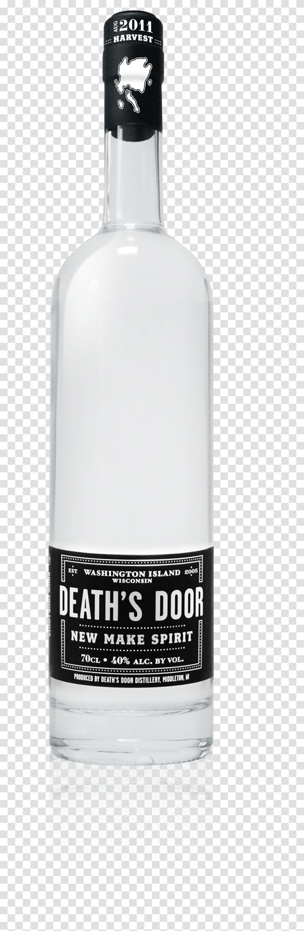 Bottles Death S Door Death's Door Spirits Whiskey, Beverage, Drink, Alcohol, Cylinder Transparent Png