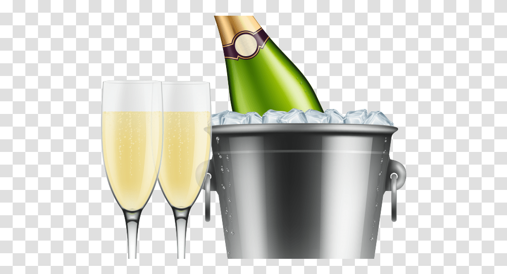 Bottles Of Champagne Background, Glass, Beverage, Drink, Wine Transparent Png