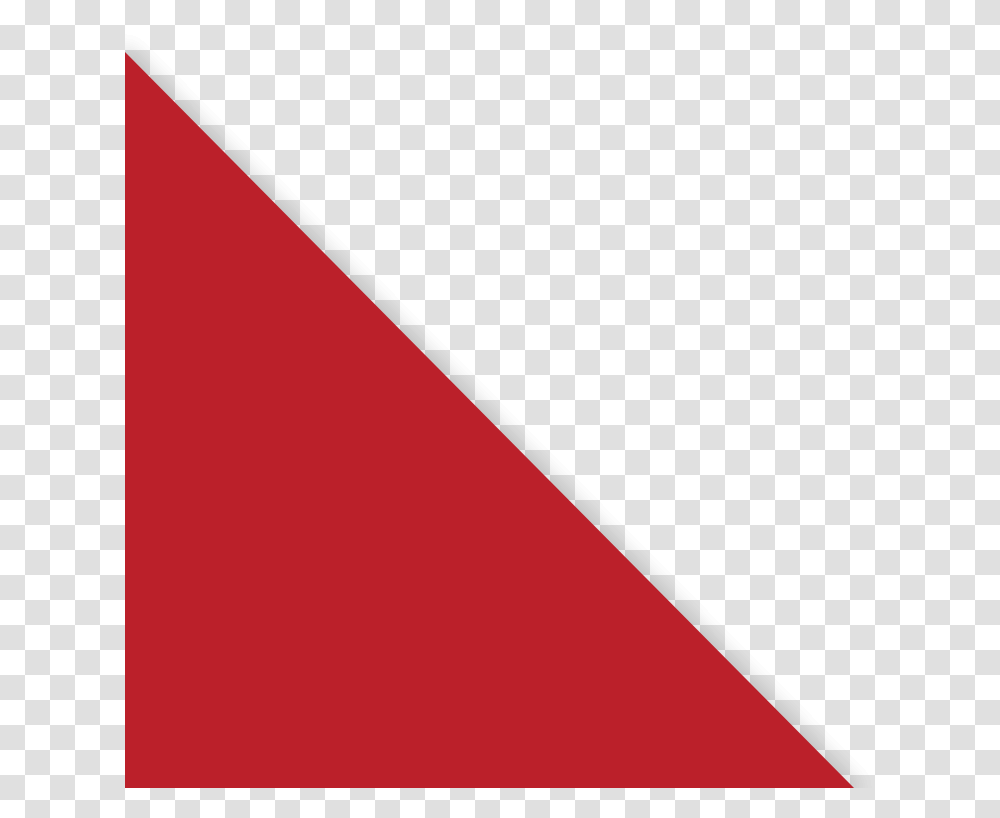 Bottom Left Red Image Overlay Utrecht City Flag, Triangle Transparent Png