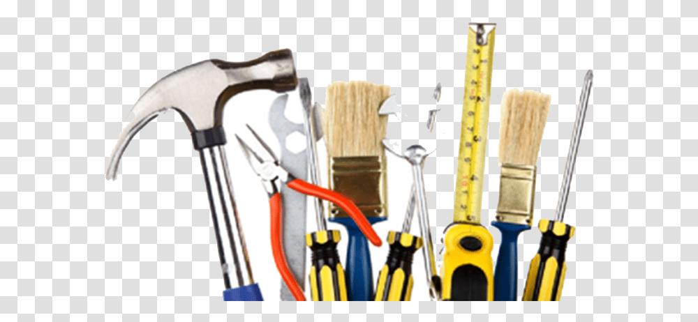 Bottom Trust Handyman Services, Tool, Brush, Hammer, Leisure Activities Transparent Png