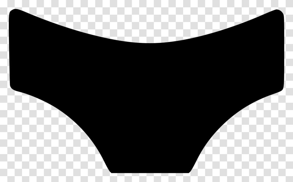 Bottomclip Artswimwearblack And Whiteunderpants, Apparel, Lingerie, Underwear Transparent Png