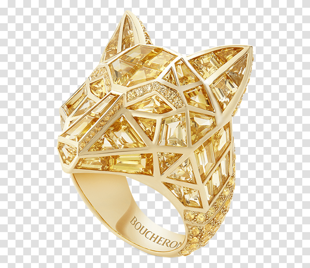 Boucheron Wolf Ring, Accessories, Accessory, Jewelry, Gold Transparent Png