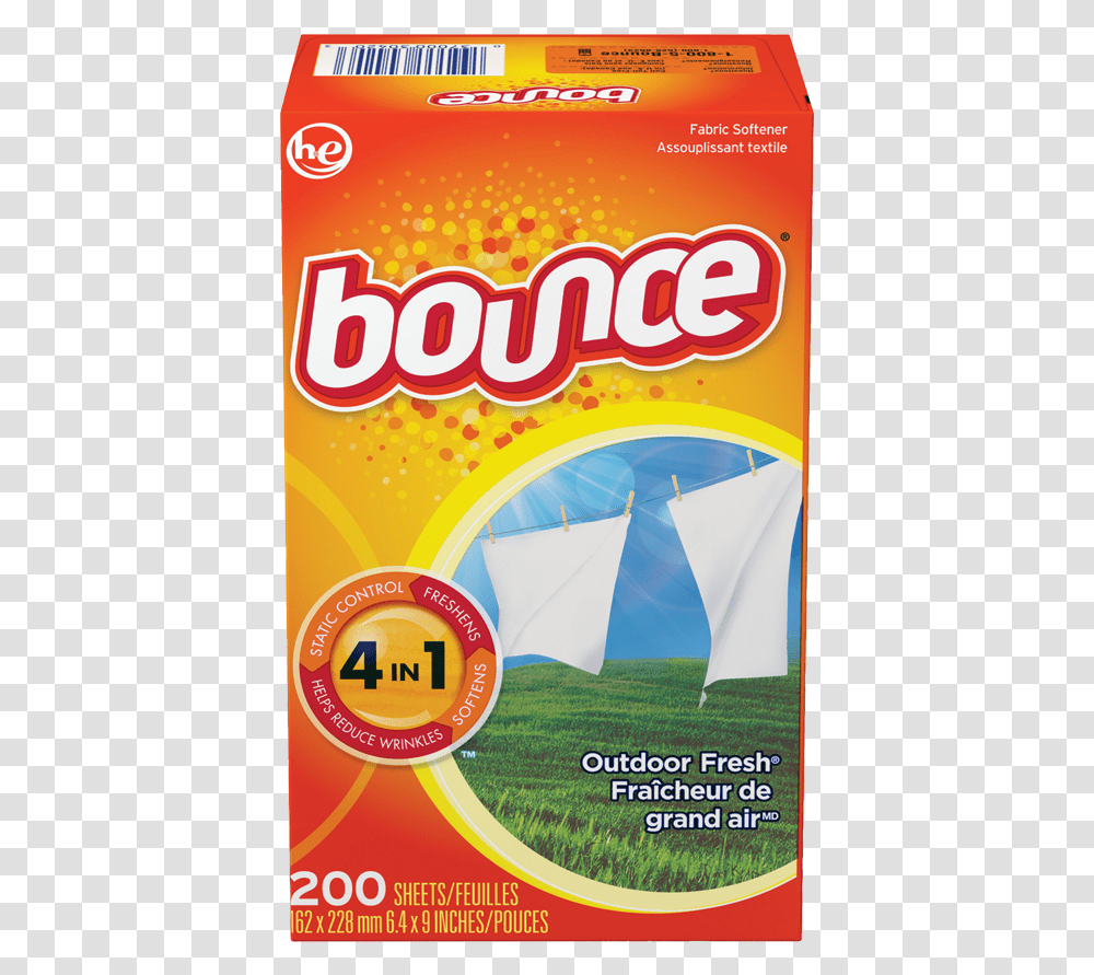 Bounce Dryer Sheets, Advertisement, Poster, Flyer, Paper Transparent Png