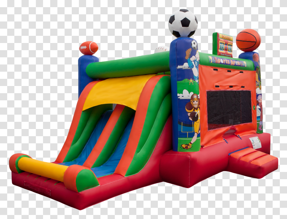 Bounce House Inflatable Castle, Toy, Soccer Ball, Football, Team Sport Transparent Png