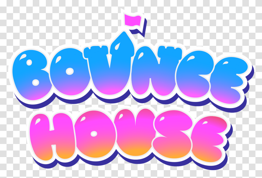 Bounce House Logo, Hand, Purple, Mouth Transparent Png