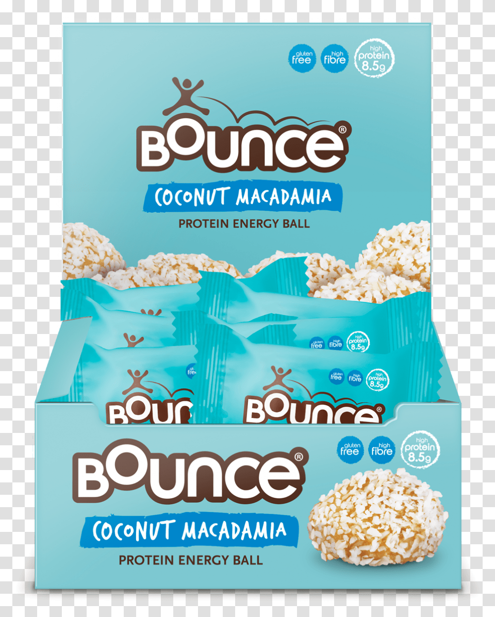 Bounce Protein Energy Ball 40x40g Bounce Protein Balls, Food, Plant, Snack, Flyer Transparent Png