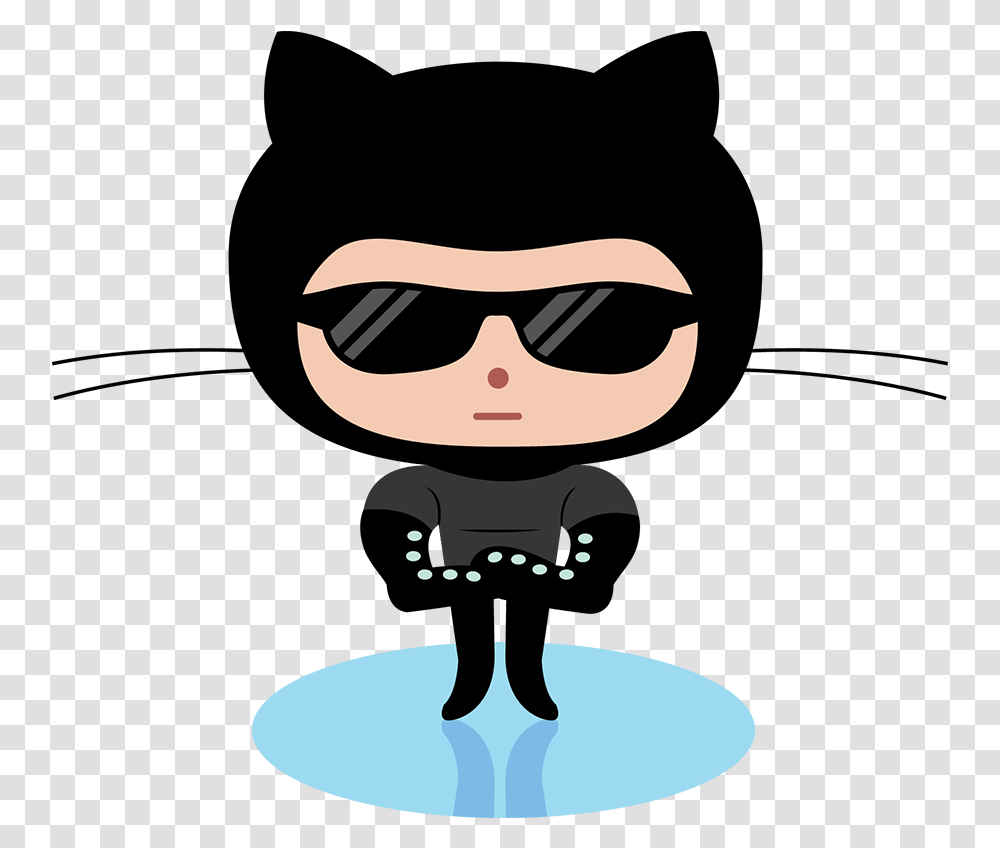Bouncer Github Octocat, Sunglasses, Accessories, Accessory, Label Transparent Png