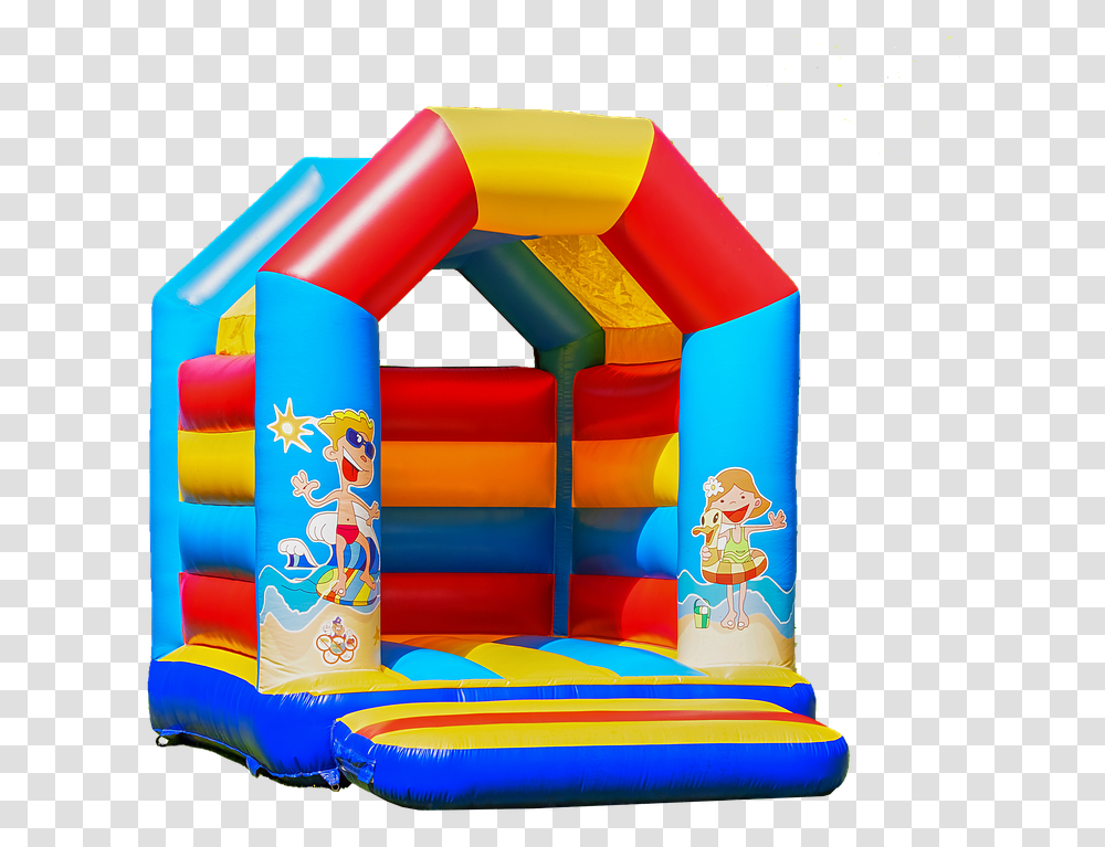 Bouncy Castle Isolated Children Toys Air Fun Chateau Gonflable, Inflatable Transparent Png