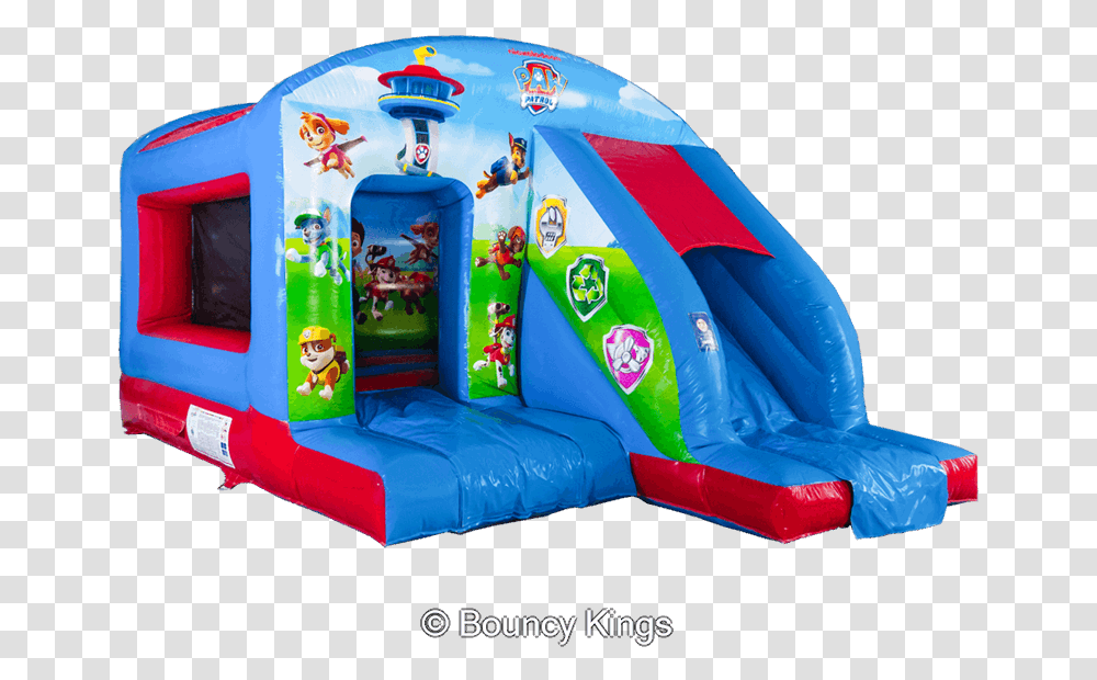 Bouncy Castle With Slide, Inflatable Transparent Png