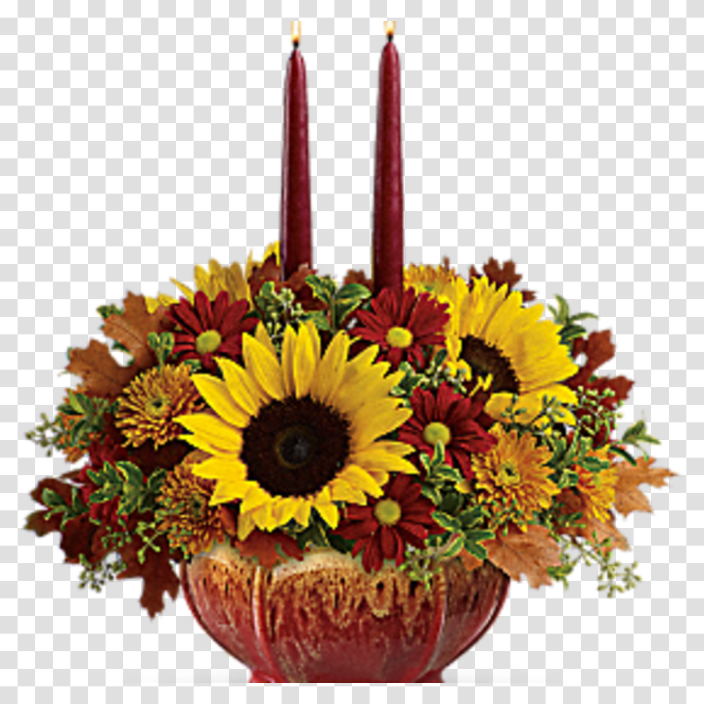 Bouquet, Candle, Floral Design Transparent Png