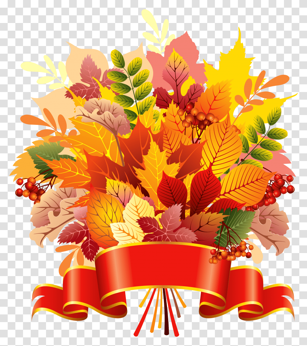 Bouquet Clipart Autumn Free For Good Morning Happy Sunday Praise The Lord, Graphics, Plant, Floral Design, Pattern Transparent Png