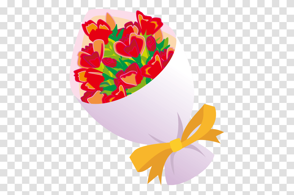 Bouquet Clipart Bouquets Of Flowers Clipart, Egg, Food, Easter Egg, Sweets Transparent Png