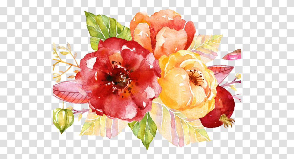 Bouquet Clipart Spring Flower Watercolor Spring Flowers Clipart, Plant, Floral Design, Pattern, Graphics Transparent Png