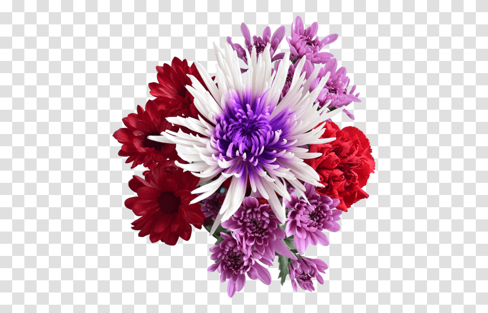 Bouquet, Dahlia, Flower, Plant, Blossom Transparent Png