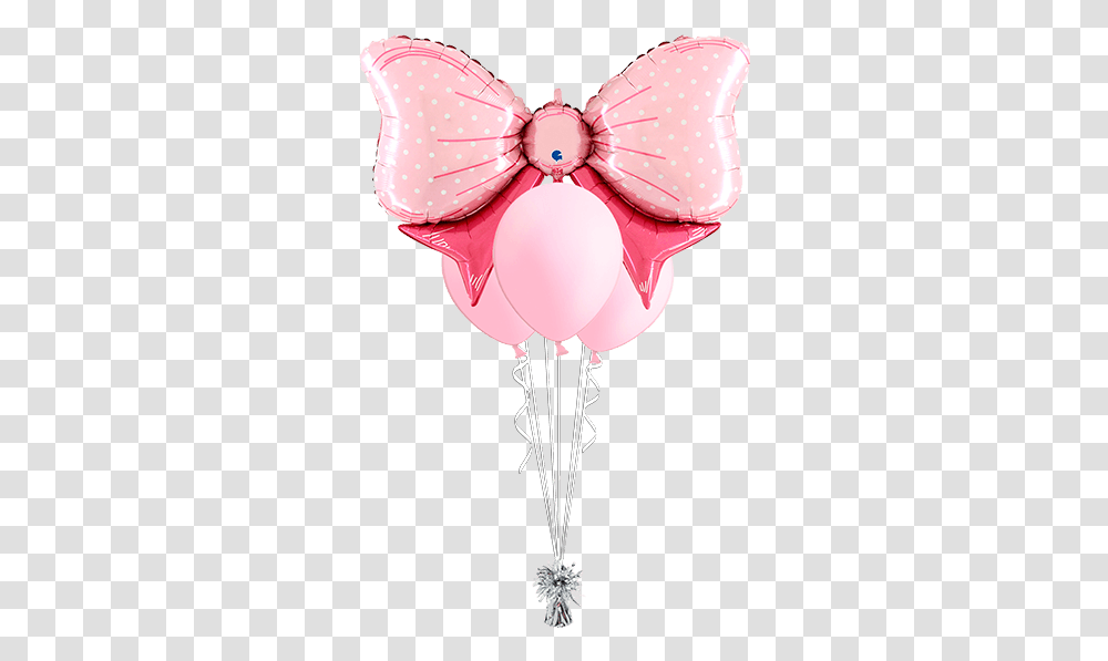 Bouquet De Globos Lazo Rosa Balloon, Lamp Transparent Png
