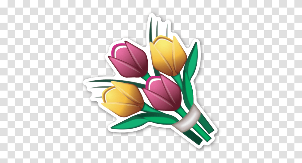 Bouquet Emo Emoji Emoji Stickers And Emoticon, Flower, Blossom Transparent Png