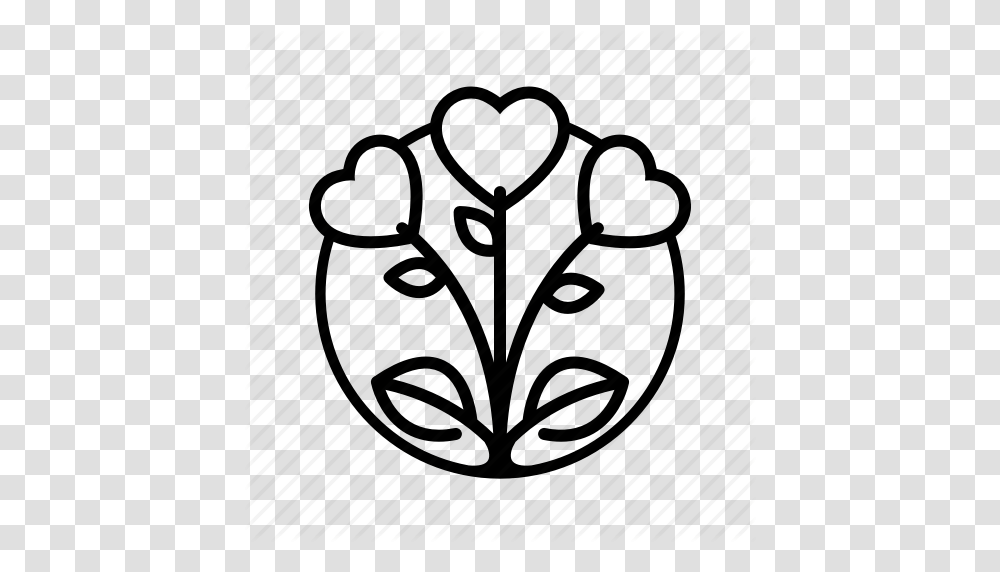Bouquet Flower Heart Love Romance Rose Valentine Icon, Hand, Weapon, Weaponry, Sphere Transparent Png