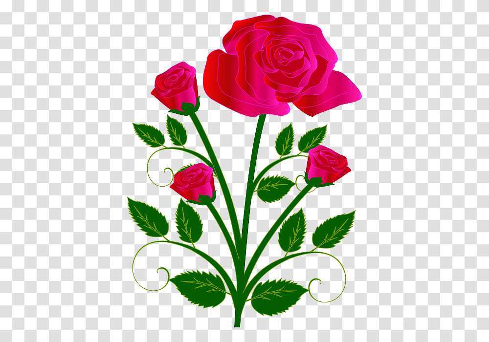 Bouquet Flower Rose Red Love Rose Tree Clipart, Plant, Blossom, Carnation Transparent Png