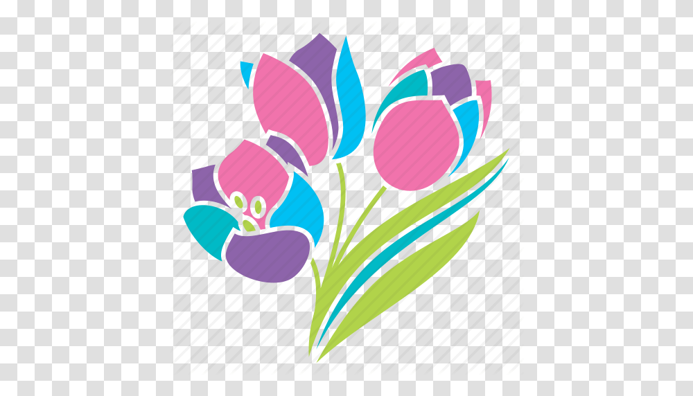 Bouquet Flowers Nature Pastel Season Spring Tulips Icon, Plant, Blossom Transparent Png